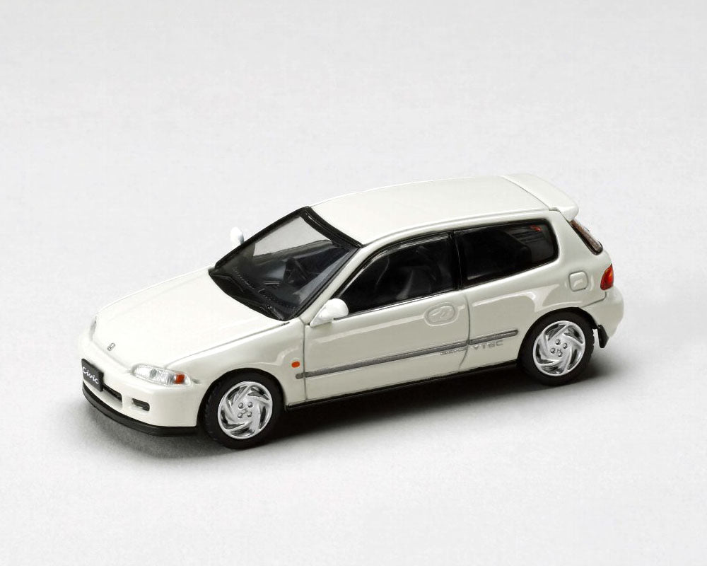 HOBBY JAPAN 1/64 Honda CIVIC (EG6) SIR-II – Frost White – JDM64