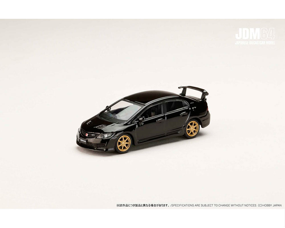 (COMING SOON) HOBBY JAPAN 1/64 Honda Mugen Civic Type R (FD2) – Crystal Black Pearl – Mijo Exclusives