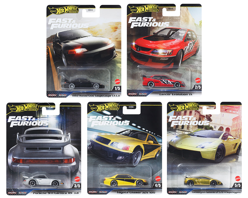 (COMING SOON) Hot Wheels 1:64 Fast &amp; Furious Premium 2025 M Assortment