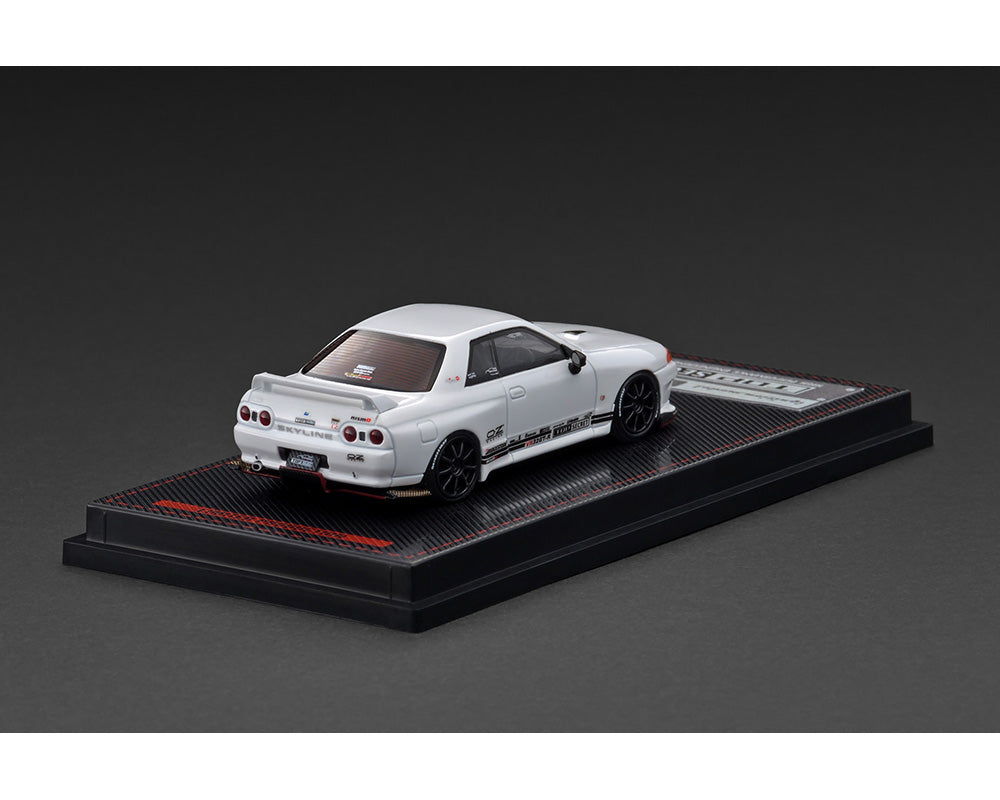 (COMING SOON) Ignition Model 1:64 TOP SECRET OZ Racing Nismo Nissan Skyline GT-R (VR32) – White