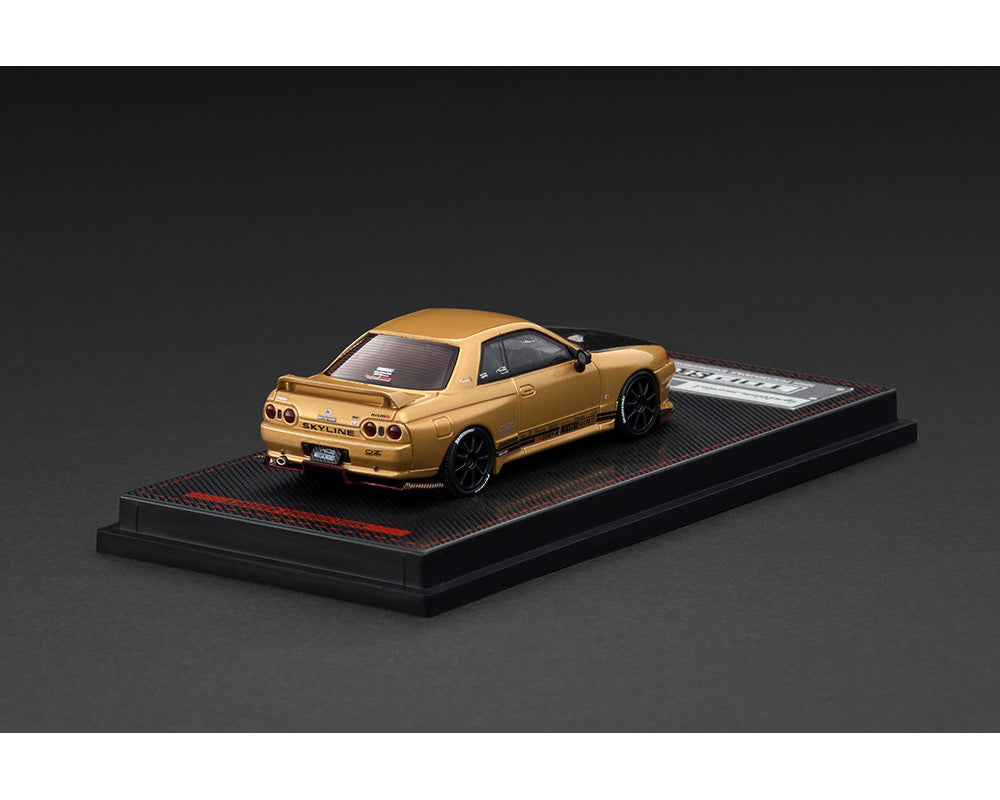 (COMING SOON) Ignition Model 1:64 TOP SECRET OZ Racing Nismo Nissan Skyline GT-R (VR32) – Gold