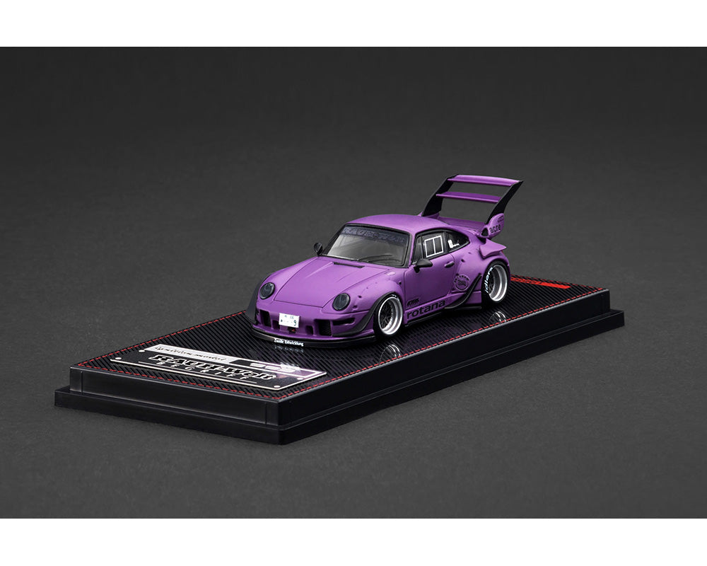 IGNITION MODEL 1/64 Rauh-Welt Begriff RWB 993 – Matte Purple