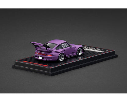 (COMING SOON) IGNITION MODEL 1/64 Rauh-Welt Begriff RWB 993 – Matte Purple