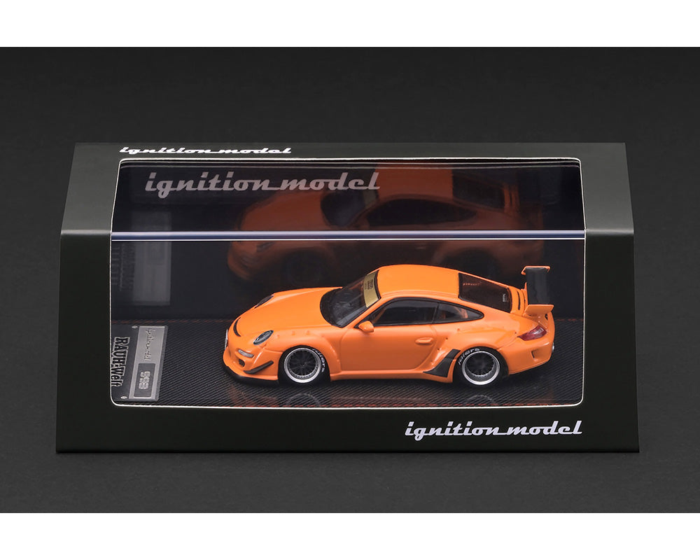 (COMING SOON) Ignition Model 1:64 Rauh-Welt Begriff RWB 997 GT3 – Orange – Limited Edition