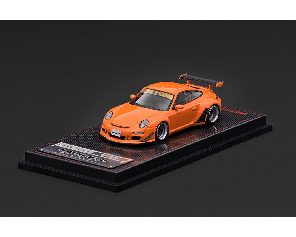 (COMING SOON) Ignition Model 1:64 Rauh-Welt Begriff RWB 997 GT3 – Orange – Limited Edition