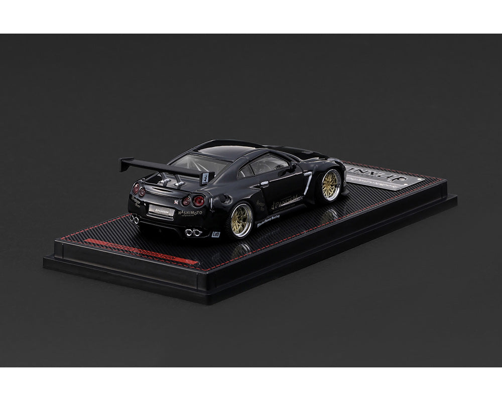 (COMING SOON) Ignition Model 1:64 Pandem Nissan GT-R R35 – Black Metallic – Limited Edition