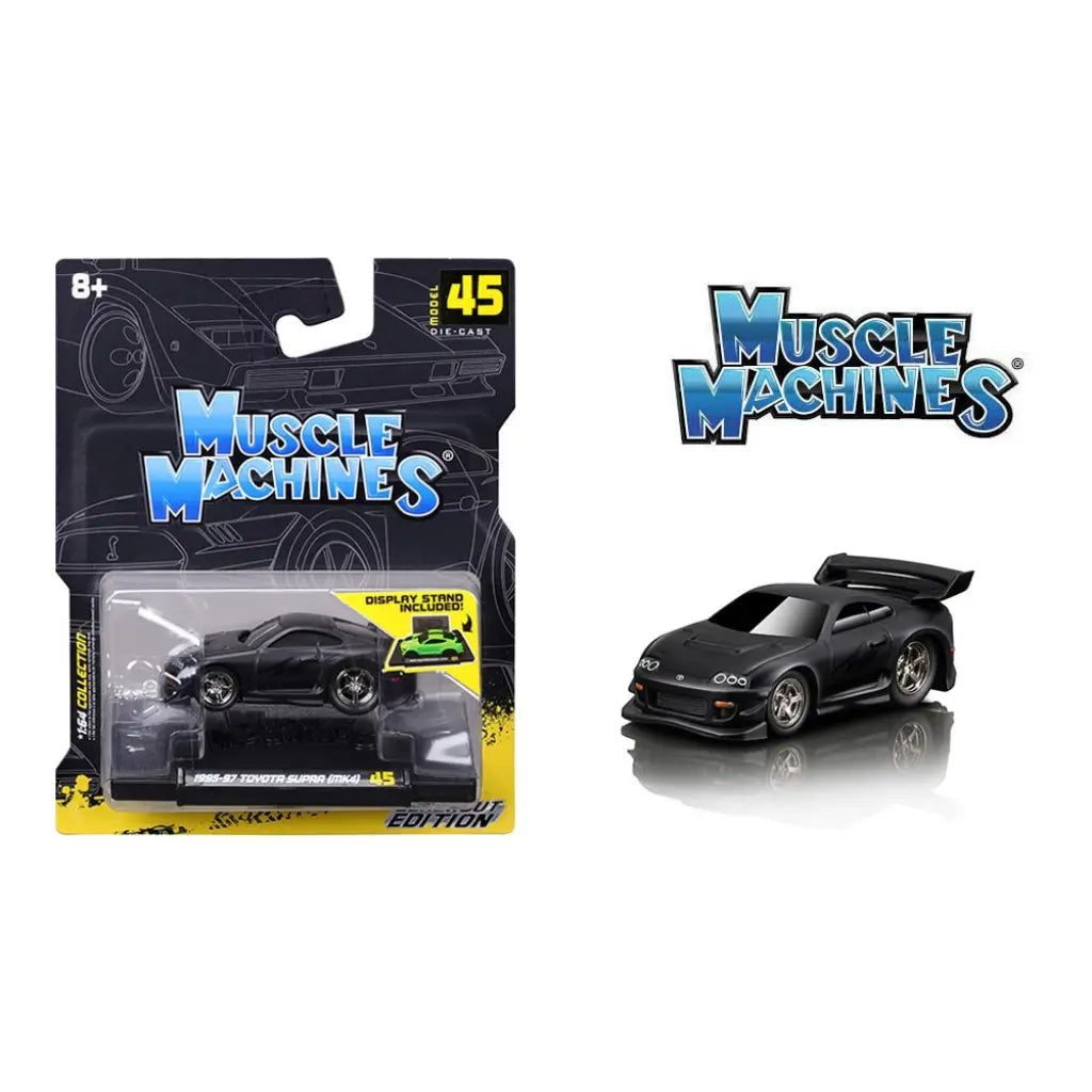 Muscle Machines 1:64 1995-97  Toyota Supra (MK4) Limited Edition – Blackout