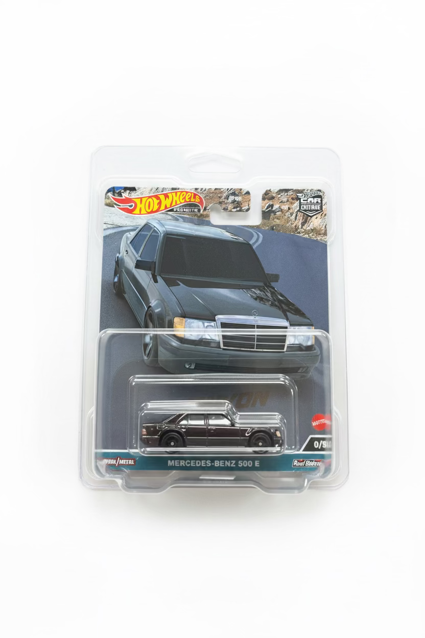 HOT WHEELS CAYON WARRIORS MECEDES BENZ 500 E 0/5