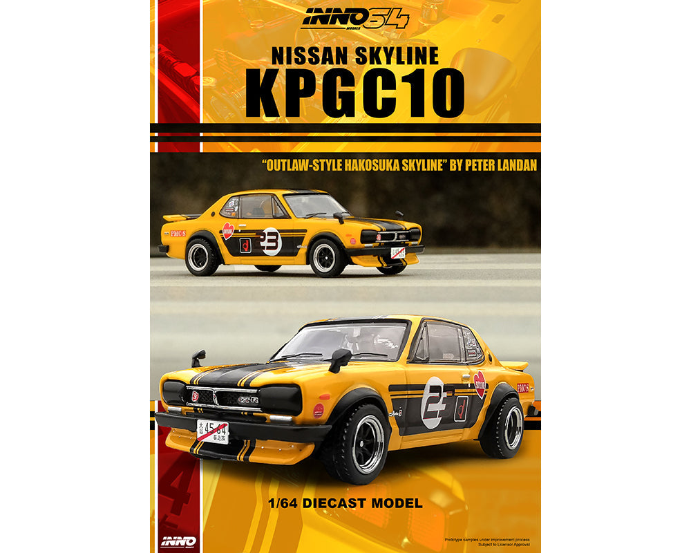 (PRE ORDER) INNO64 1/64 NISSAN SKYLINE 2000 GT-R (KPGC10)