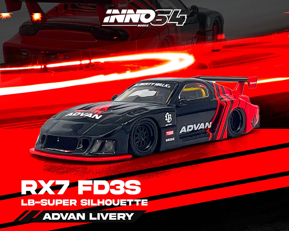 INNO64 1/64 LBWK MAZDA RX7 (FDS3) LB-SUPER SILHOUETTE