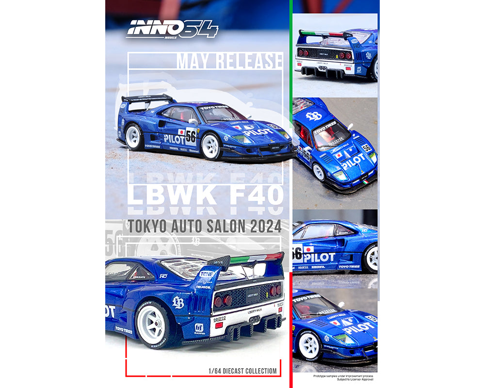 INNO64 1/64 LBWK F40 TOKYO AUTO SALON 2024