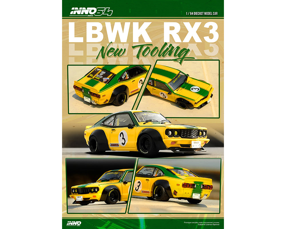 INNO64 1/64 LBWK MAZDA RX3 SAVANNA