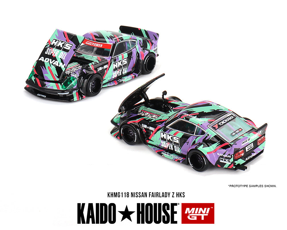 (PRE ORDER) KAIDO HOUSE 1/64 Nissan Fairlady Z HKS
