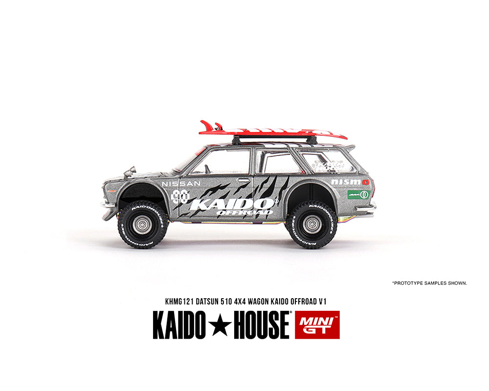 (PRE ORDER) KAIDO HOUSE 1/64 Datsun KAIDO 510 Wagon 4×4 Kaido Offroad V1