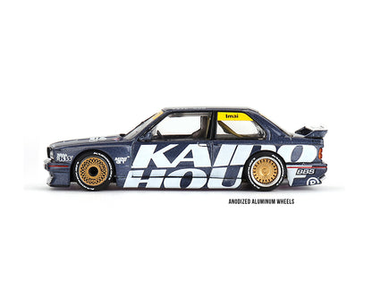 (PRE ORDER) Kaido House x Mini GT 1:64 BMW M3 (E30) Kaido Works V1 – Dark Blue