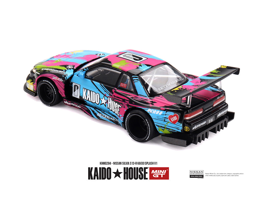 (COMING SOON) Kaido House x Mini GT 1:64 Nissan Silvia S13-R Kaido Splash V1- Limited Edition