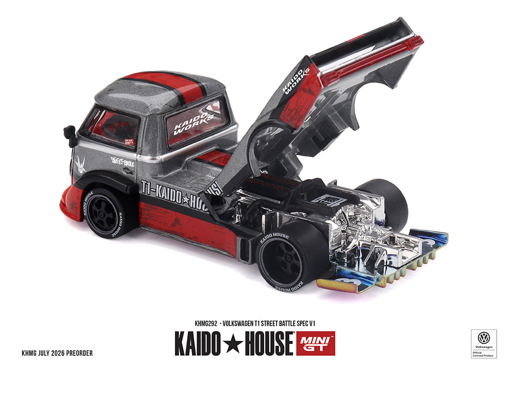 (COMING SOON) Kaido House x Mini GT 1:64 Volkswagen T1 Street Battle Spec V1