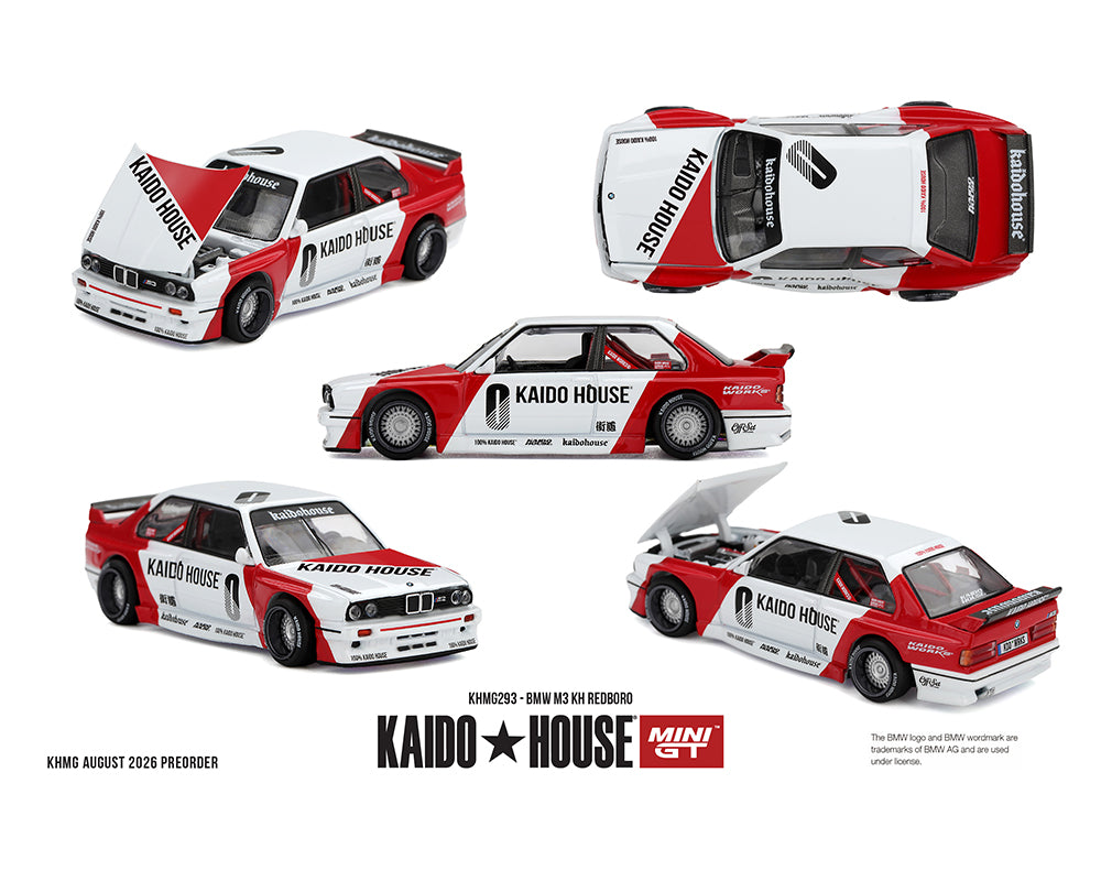 (COMING SOON) Kaido House x Mini GT 1:64 BMW M3 KH REDBORO