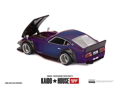 (COMING SOON) Kaido House x Mini GT 1:64 Nissan Fairlady Z Kaido Street V1 – Limited Edition