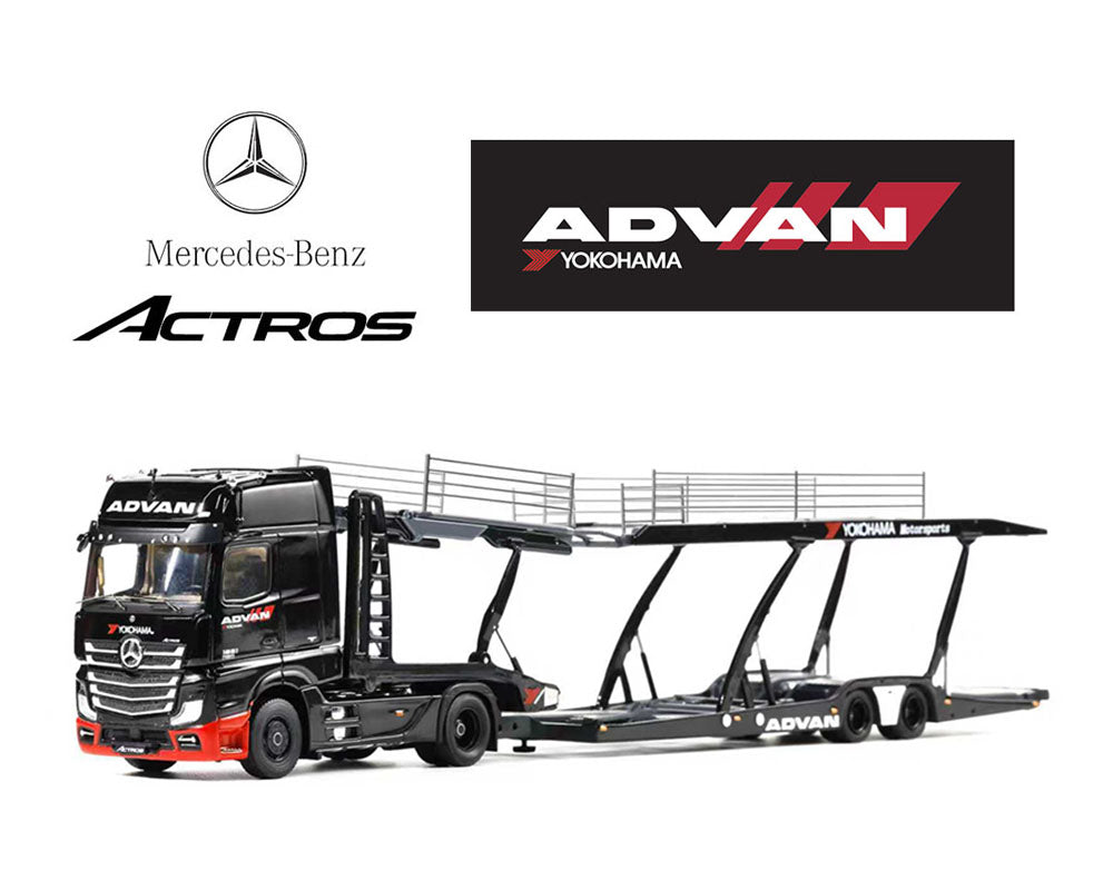 (COMING SOON) GCD 1/64 Mercedes-Benz AMG Actros Auto ADVAN Yokohama Transporter