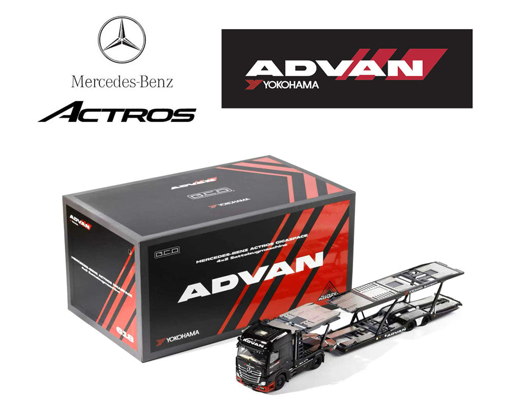 (COMING SOON) GCD 1/64 Mercedes-Benz AMG Actros Auto ADVAN Yokohama Transporter