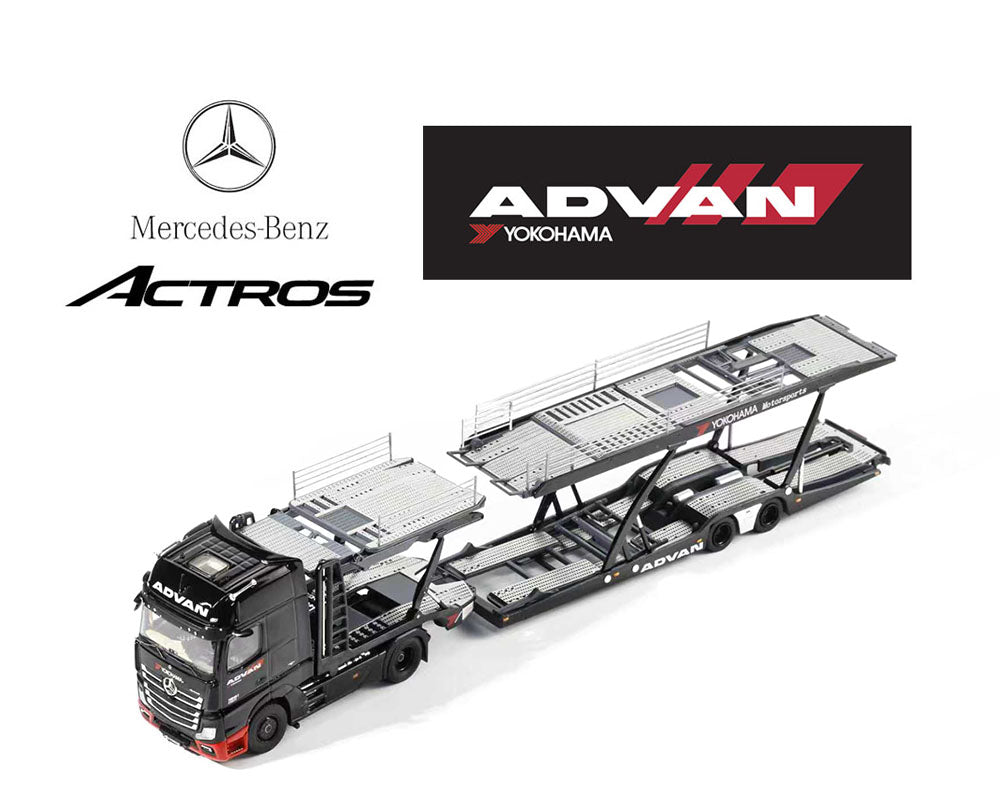 (COMING SOON) GCD 1/64 Mercedes-Benz AMG Actros Auto ADVAN Yokohama Transporter