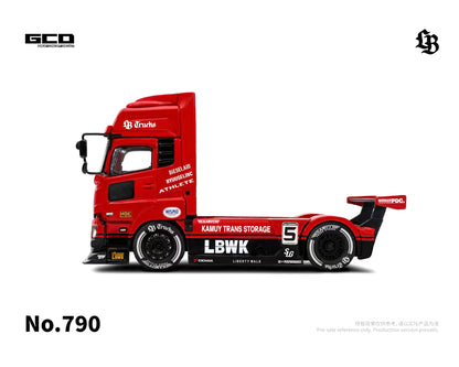 (COMING SOON) GCD 1/64 LBWK UD Quon 2022 Super Silhouette -Red – Special Edition – Red