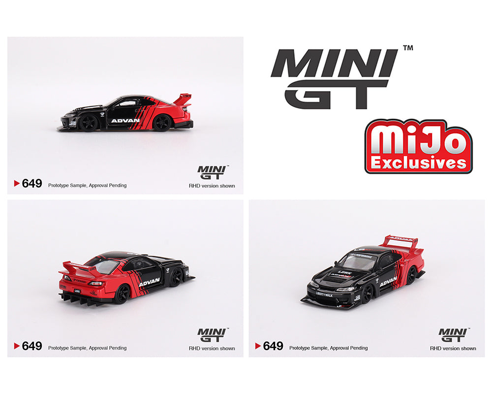 (PRE ORDER) Mini GT 1:64 Nissan LB-Super Silhouette S15 SILVIA ADVAN – Mijo Exclusives