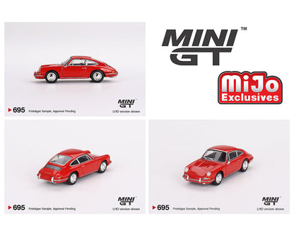 (PRE ORDER) MINI GT 1/64 Porsche 901 1963 – Signal Red- Mijo Exclusives