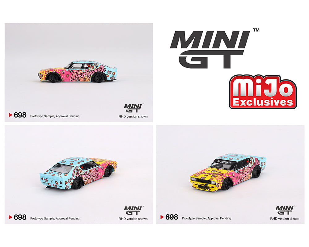 MINI GT 1/64 Nissan Skyline Kenmeri Liberty Walk LBWK KUMA – MiJo Exclusives