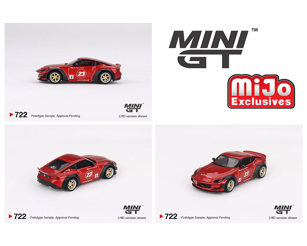 (PRE ORDER) MINI GT 1/64 Nissan Z Pandem – Passion Red