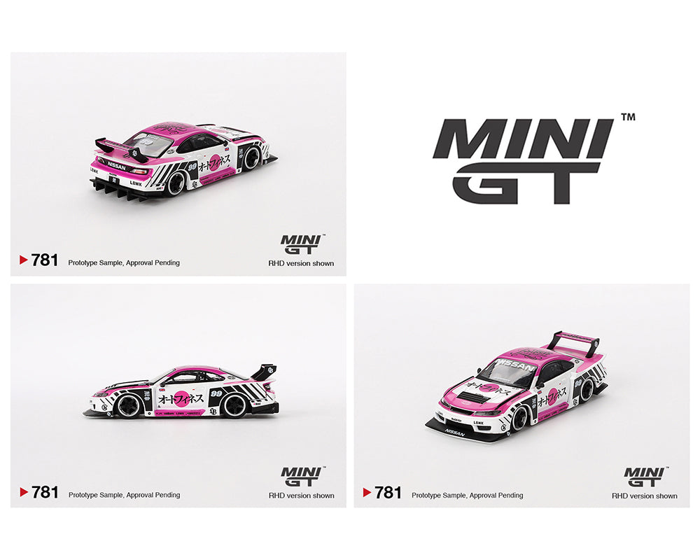(PRE ORDER) MINI GT 1/64 Nissan LB-Super Silhouette S15 SILVIA Auto Finesse SEMA 2023 – Mijo Exclusives
