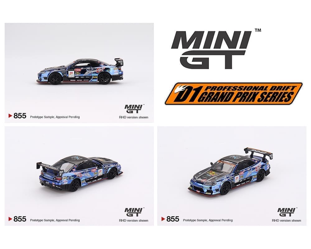 Mini GT 1:64 Japan Exclusive Nissan Silvia (S15) D-MAX 