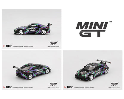 (PRE ORDER) MINI GT 1/64 Toyota GR86 HKS TYPE R 2022 Tokyo Auto Salon – Black