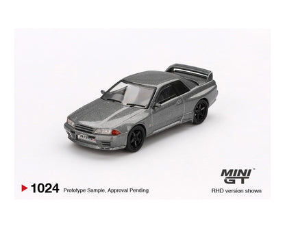 (COMING SOON) MINI GT 1/64 Nissan Skyline GT-R (NISMO BNR32 CRS Version) – Dark Metal Gray