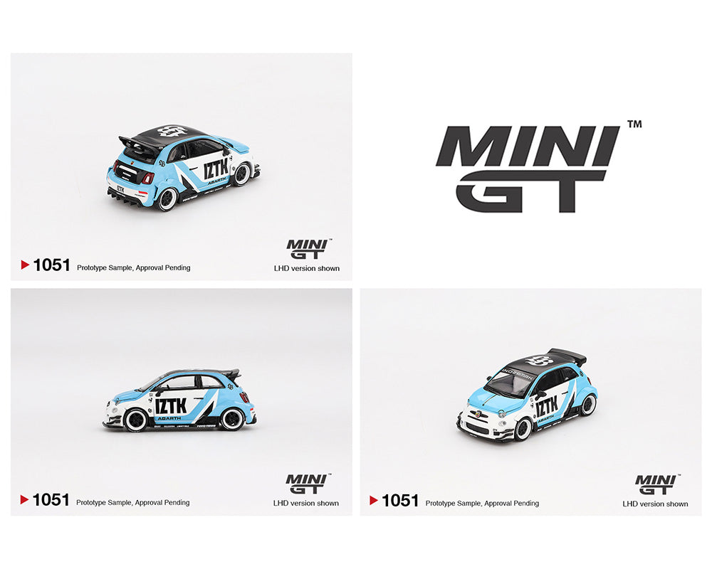 (COMING SOON) MINI GT 1/64 Abarth 595 LB-WORKS x Abas Works IZTK