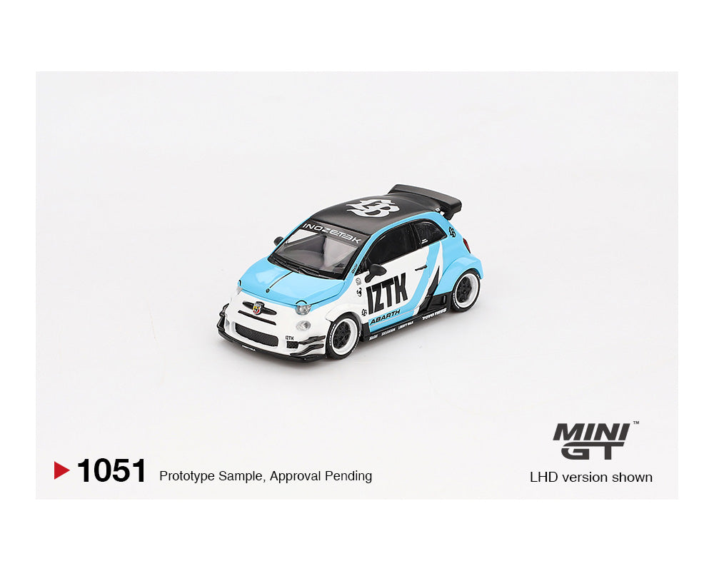 (COMING SOON) MINI GT 1/64 Abarth 595 LB-WORKS x Abas Works IZTK