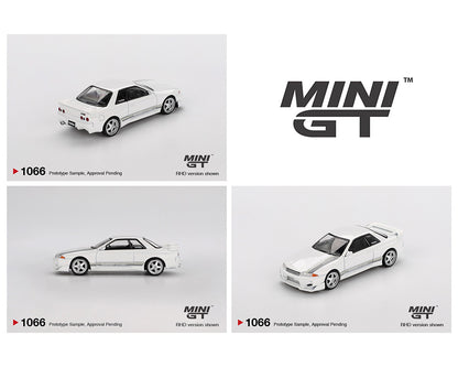 (COMING SOON) MINI GT 1/64 Nissan Skyline GT-R (R32) VeilSide Combat C-I White – Mijo Exclusives