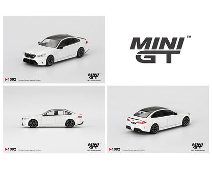 (COMING SOON) MINI GT 1/64 BMW M5 – Alpine White