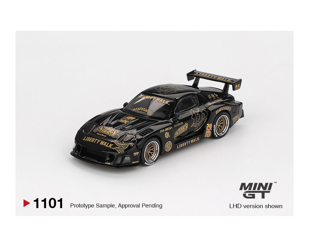 (COMING SOON) MINI GT 1/64 MAZDA RX-7 LB-Super Silhouette FD-NILES – Black