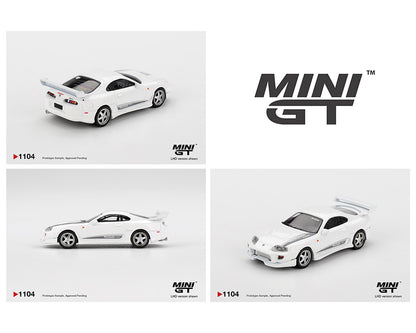 (COMING SOON) MINI GT 1/64 Toyota Supra VeilSide Combat V-I – White