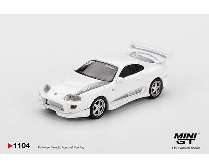 (COMING SOON) MINI GT 1/64 Toyota Supra VeilSide Combat V-I – White