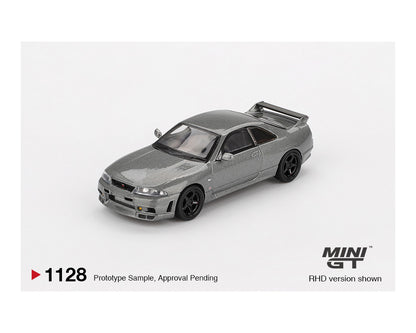 (COMING SOON) MINI GT 1/64 NISSAN Skyline GT-R Dark Metal Gray (NISMO BCNR33 CRS Version) – Limited Edition