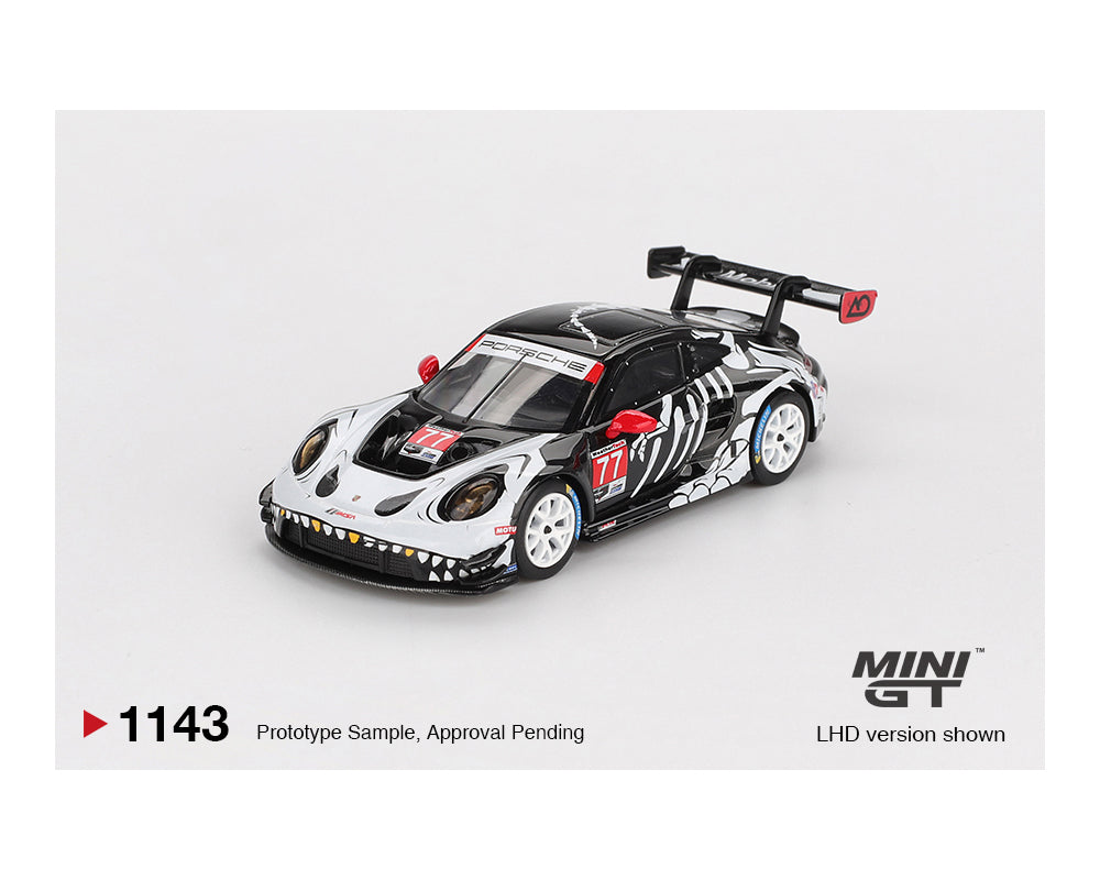 MINI GT 1/64 Porsche 911 GT3 R #77 AO Racing 2025 IMSA Petit Le