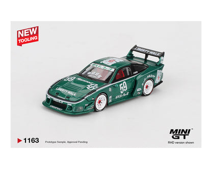(COMING SOON) MINI GT 1/64 Nissan LB-Super Silhouette 180SX 2026 TAS – Green – NEW TOOLING!