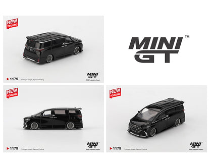 (COMING SOON) MINI GT 1/64 Toyota Alphard 40 KUHL – Black – NEW TOOLING!