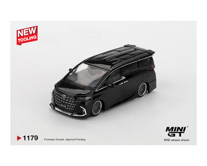 (COMING SOON) MINI GT 1/64 Toyota Alphard 40 KUHL – Black – NEW TOOLING!