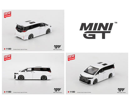 (COMING SOON) MINI GT 1/64 Toyota Alphard 40 KUHL – White – NEW TOOLING!