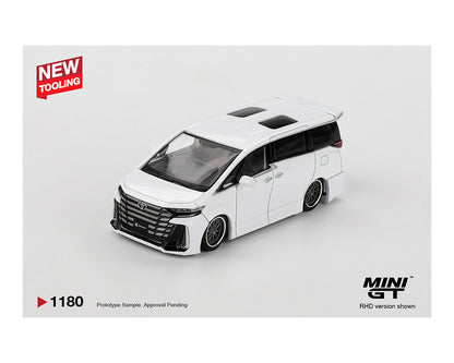 (COMING SOON) MINI GT 1/64 Toyota Alphard 40 KUHL – White – NEW TOOLING!