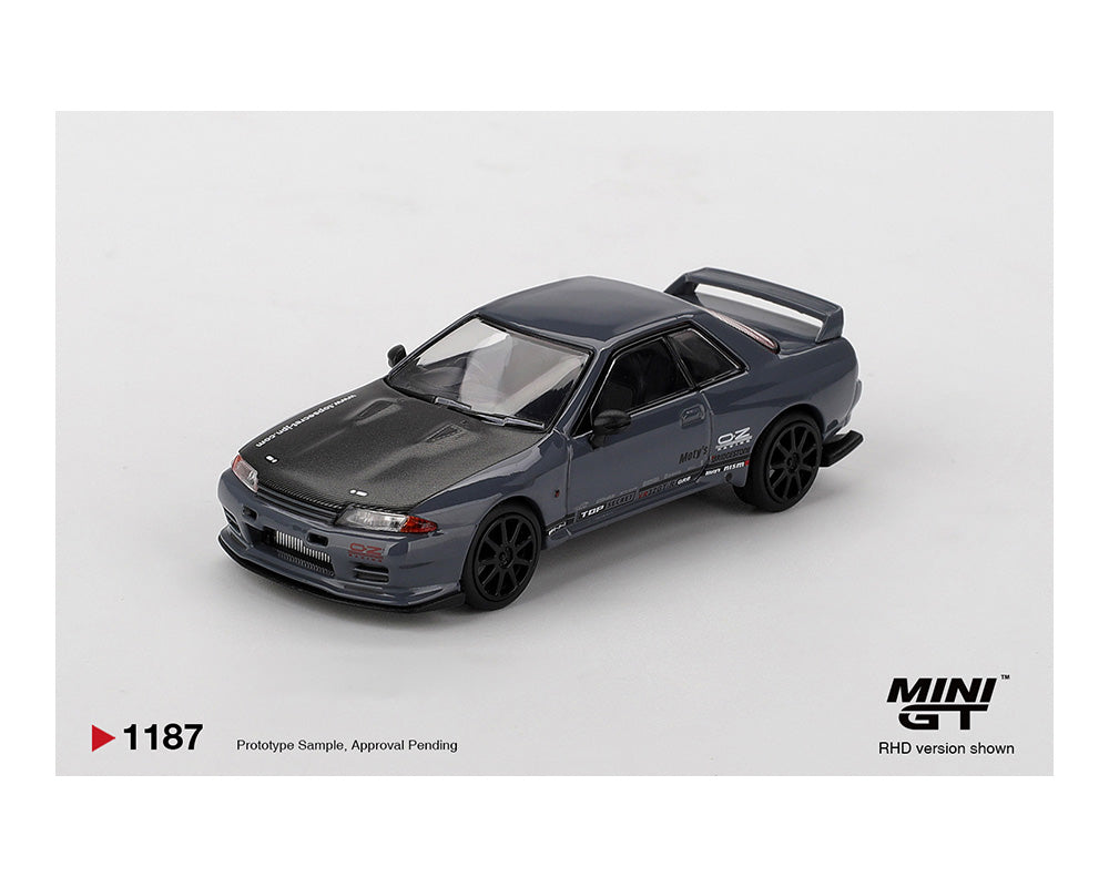(COMING SOON) MINI GT 1/64 Nissan Skyline GT-R Top Secret VR32 – Stealth Grey